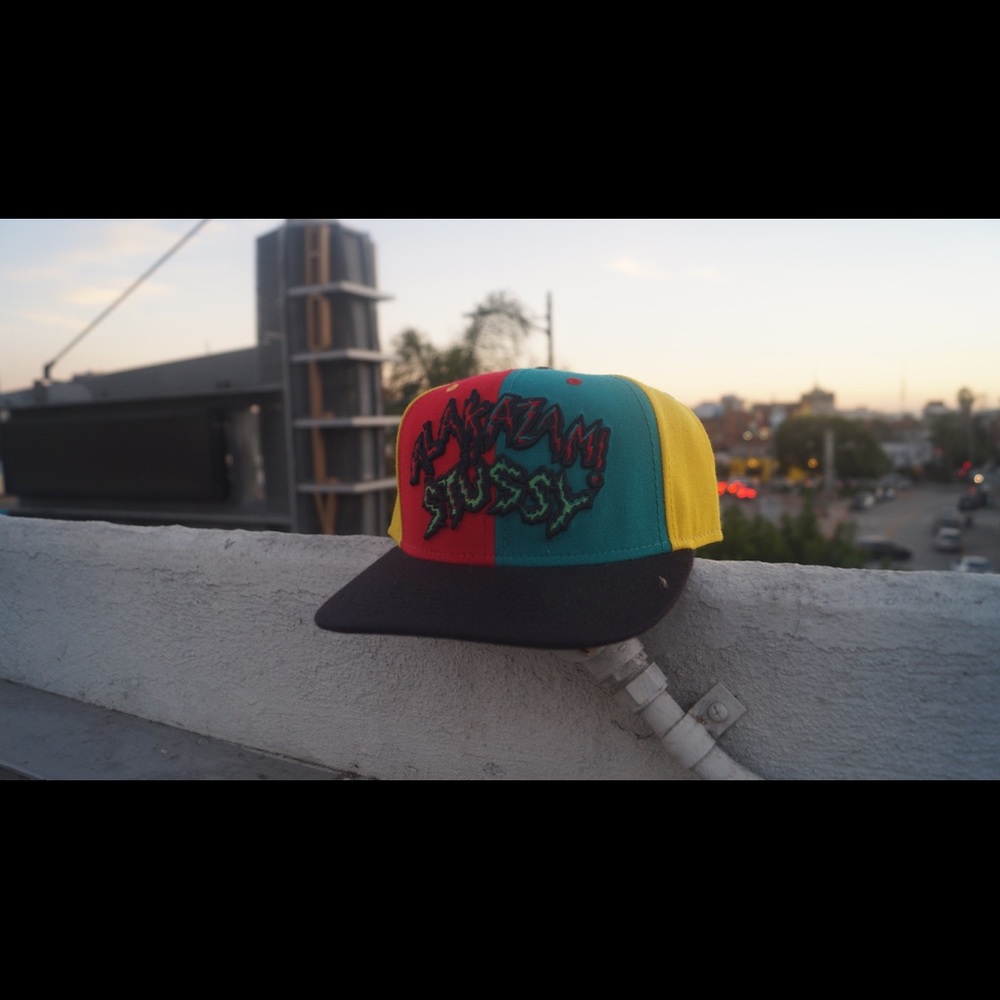 Stussy x Alakazam snap back hat
